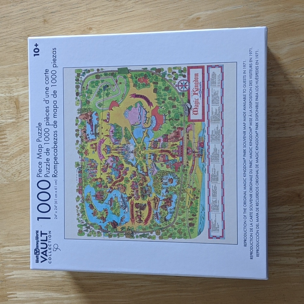 1000 Piece Walt Disney World Puzzle